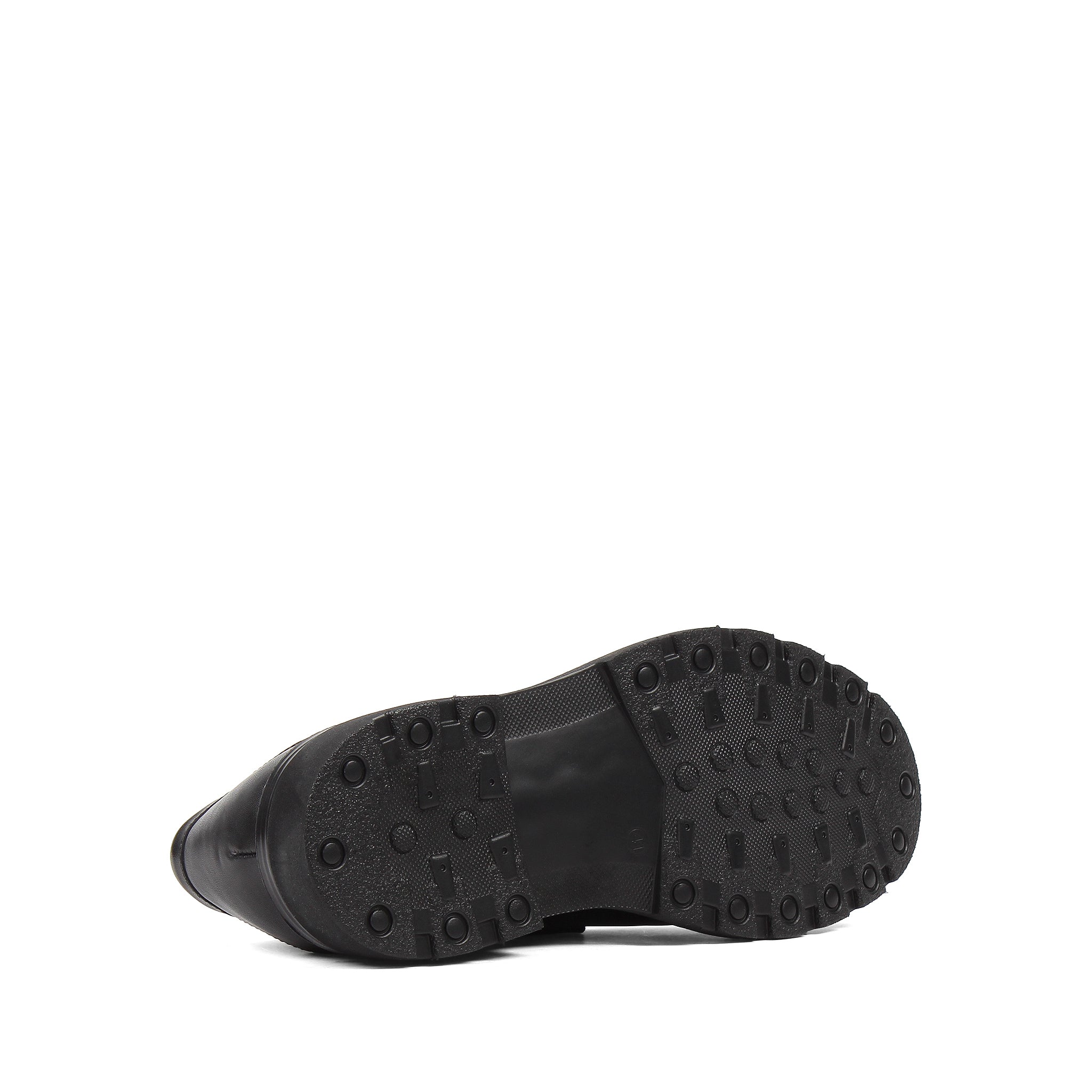 Herren Penny Loafer aus schwarzem Leder mit EVA-Profilsohle (663-640)