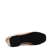 Damen Klassische Absatzschuhe aus Leder in Mink (752-31706)