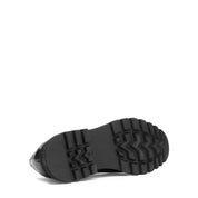 Men’s Black Leather Lace-Up Dress Shoes with Lug Sole (406-4415)