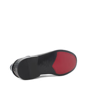 Men’s Black Patent Leather Tassel Loafers – Classic Slip-On Shoes (747-4538)