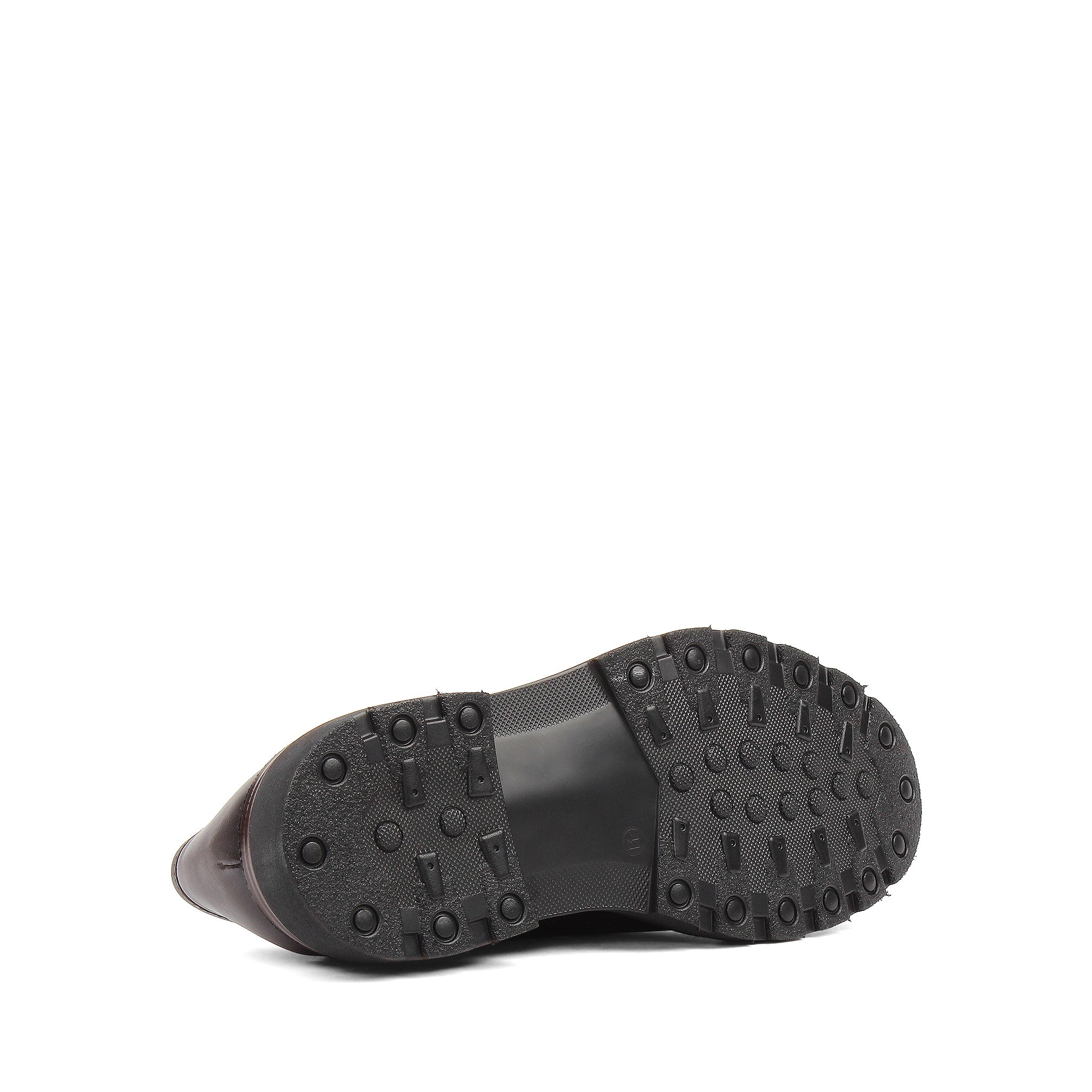 Herren Derby-Schuhe aus braunem Leder mit EVA-Sohle und Plain-Toe (663-461)