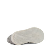 Herren Schnürsneaker aus grauem Nubukleder (448-1912)