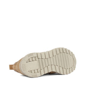 Herren Sneaker aus beigem Wildleder mit Mesh-Einsätzen (448-1913)
