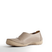 Damen Nerze Leder-Ballerinas mit Komfort-Absatz (383-20964)