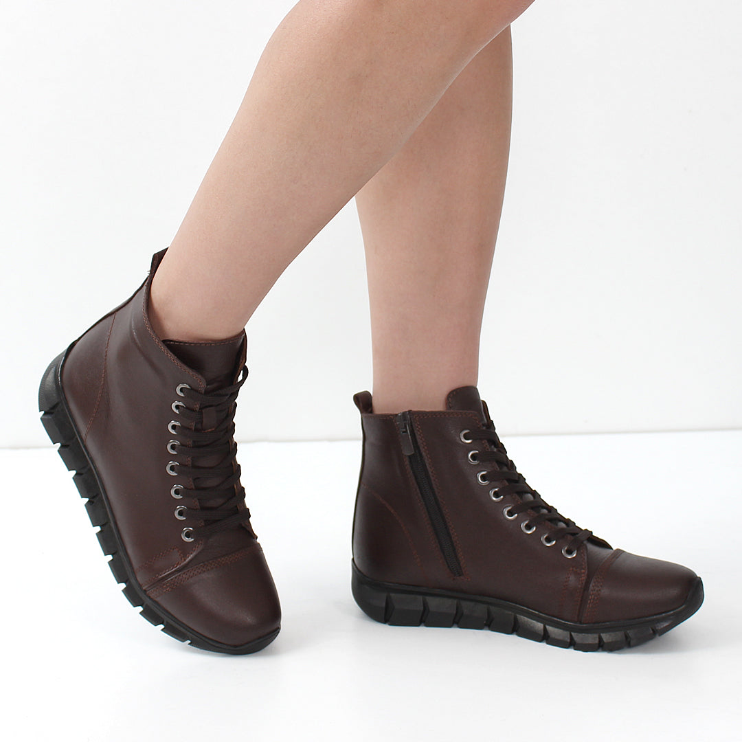 727-28609 Braune Stiefel