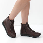 727-28609 Braune Stiefel
